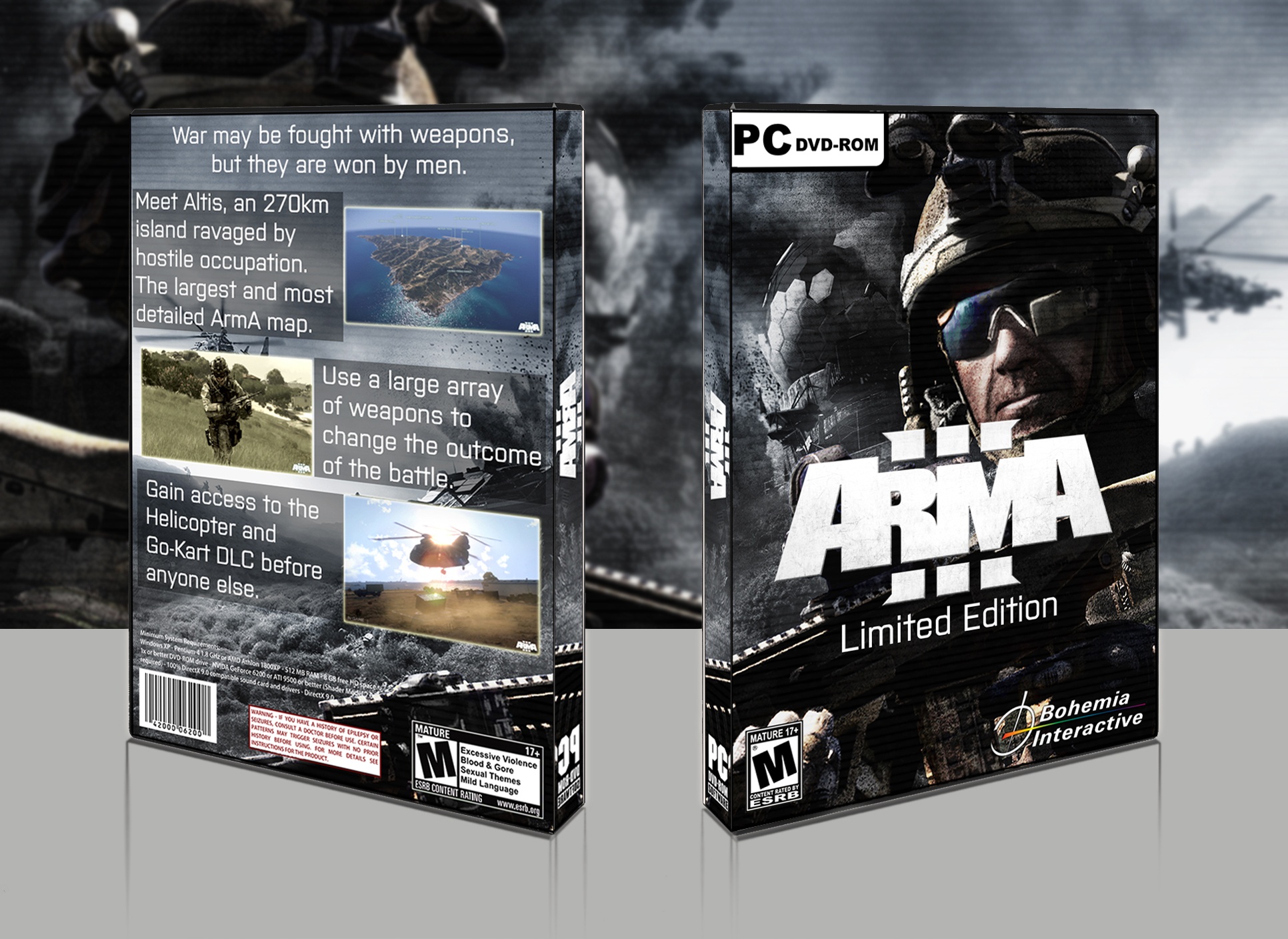 ARMA III box cover