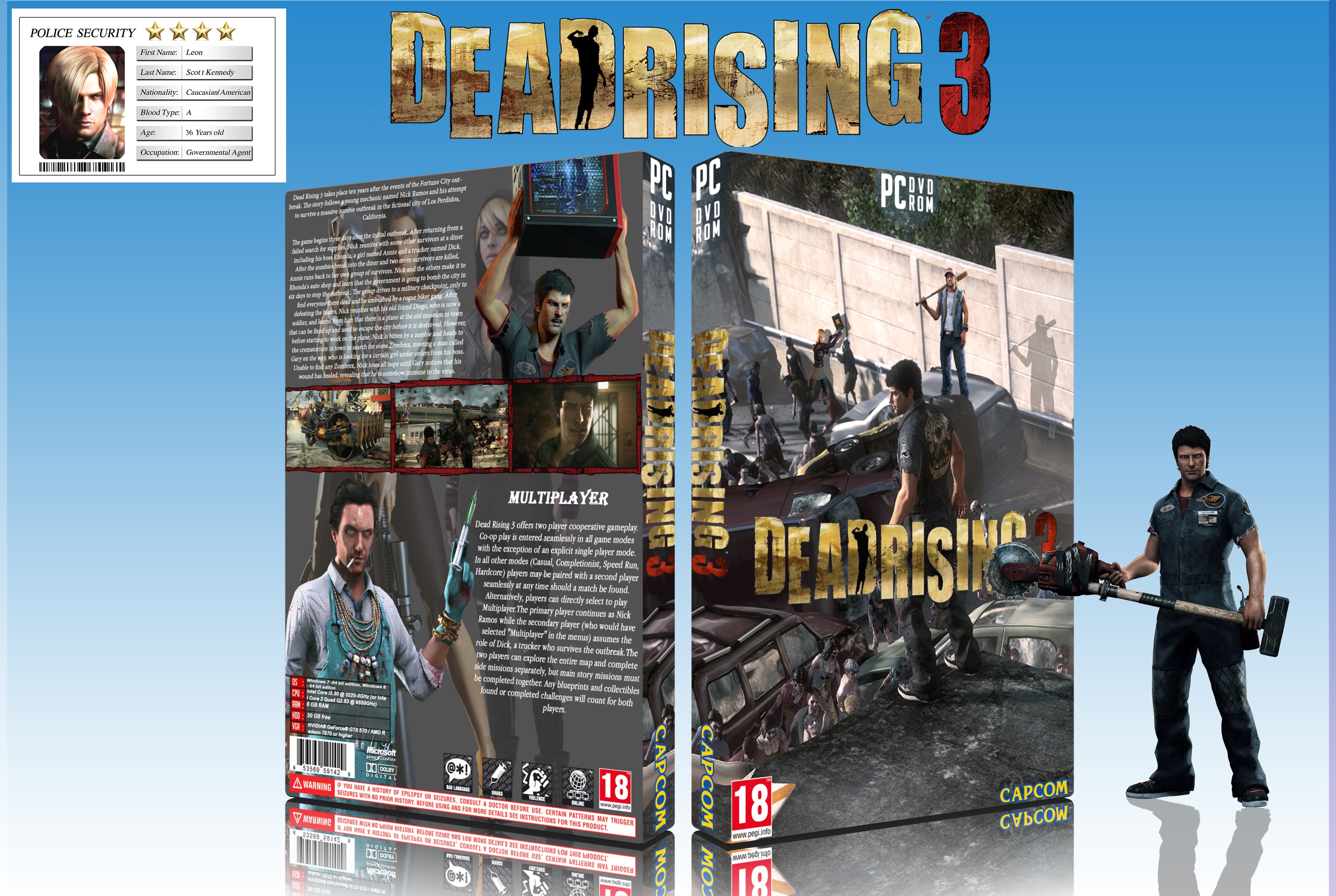 Dead Rising 3 box cover