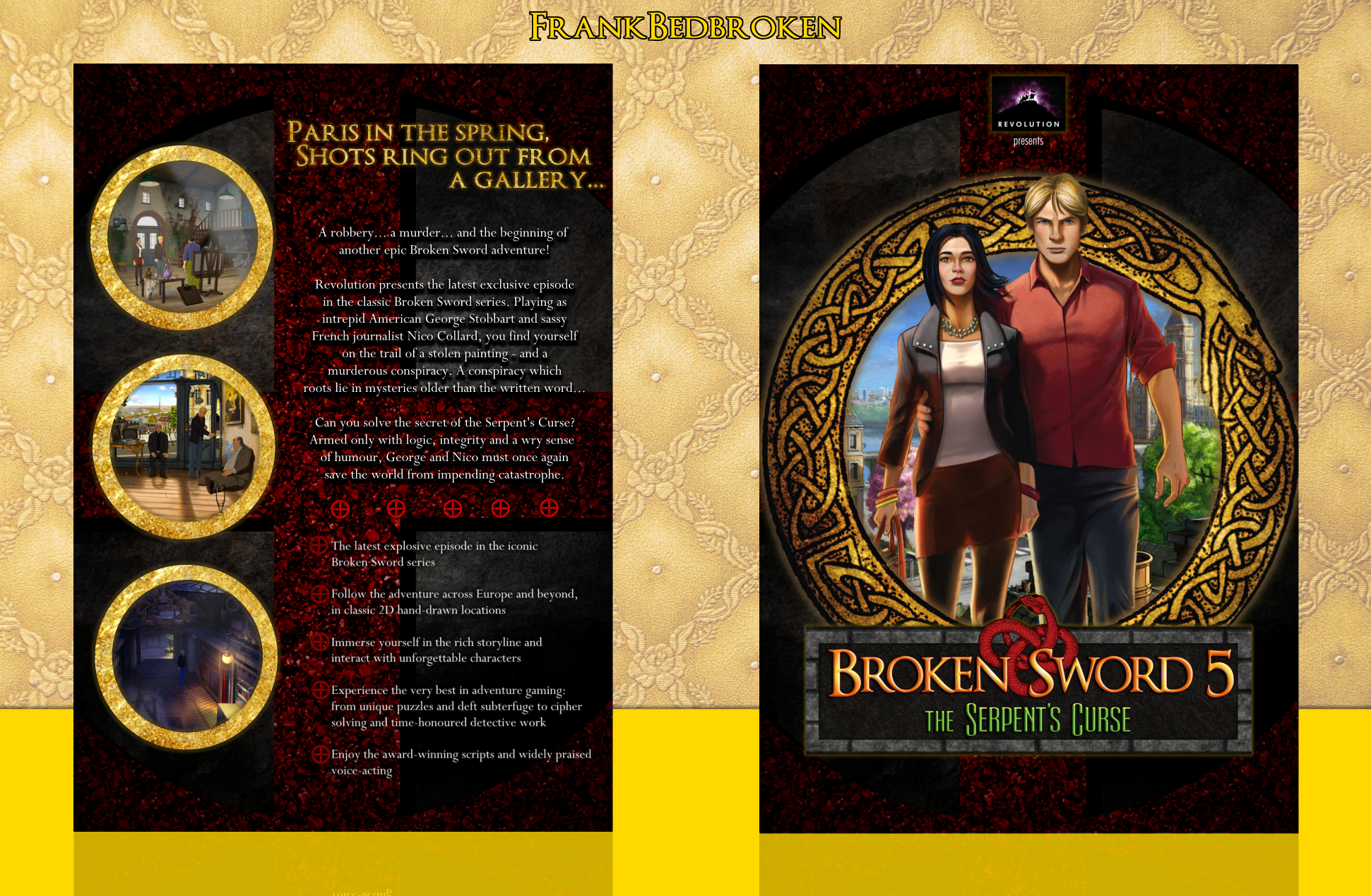 Broken Sword 5: The Serpent's Curse box cover