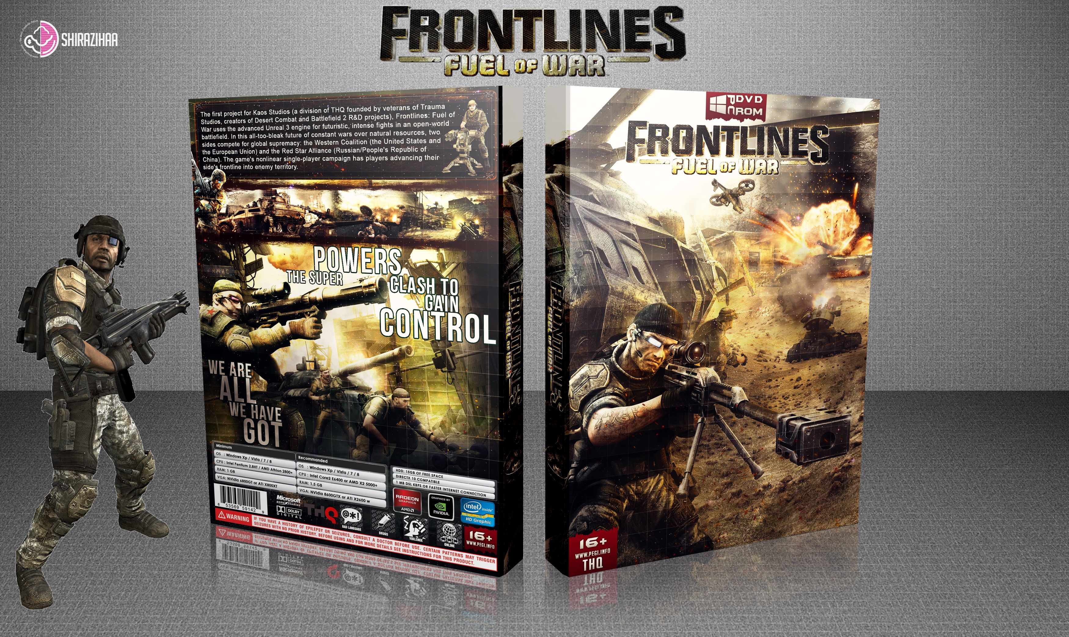 Frontlines: Fuel Of War box cover