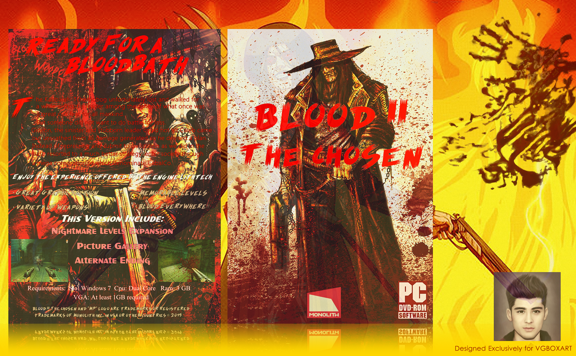 Blood II: The Chosen box cover