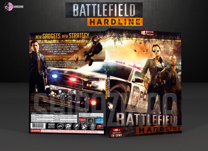 Battlefield HardLine box art cover