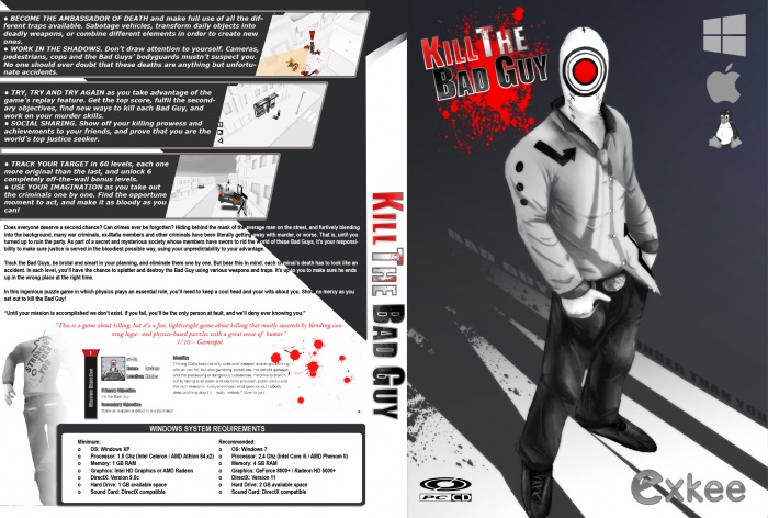 Kill The Bad Guy box art cover