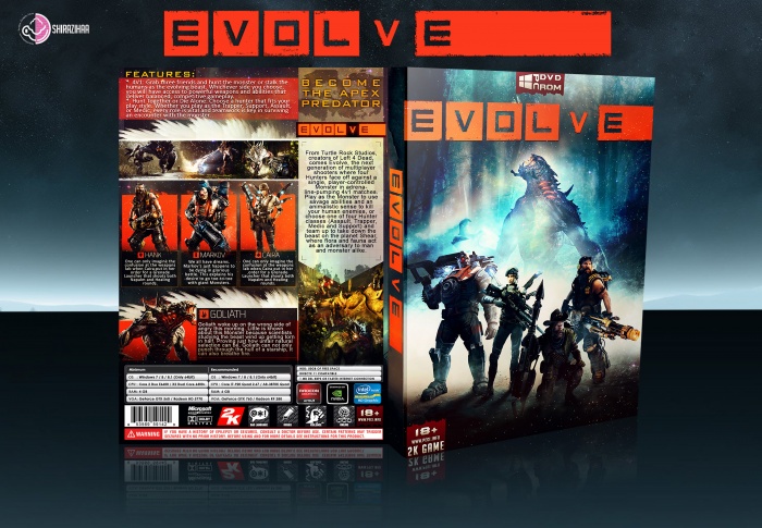 Evolve box art cover