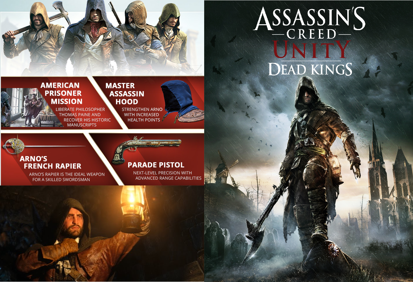 Assassin's Creed Unity Dead Kings box cover