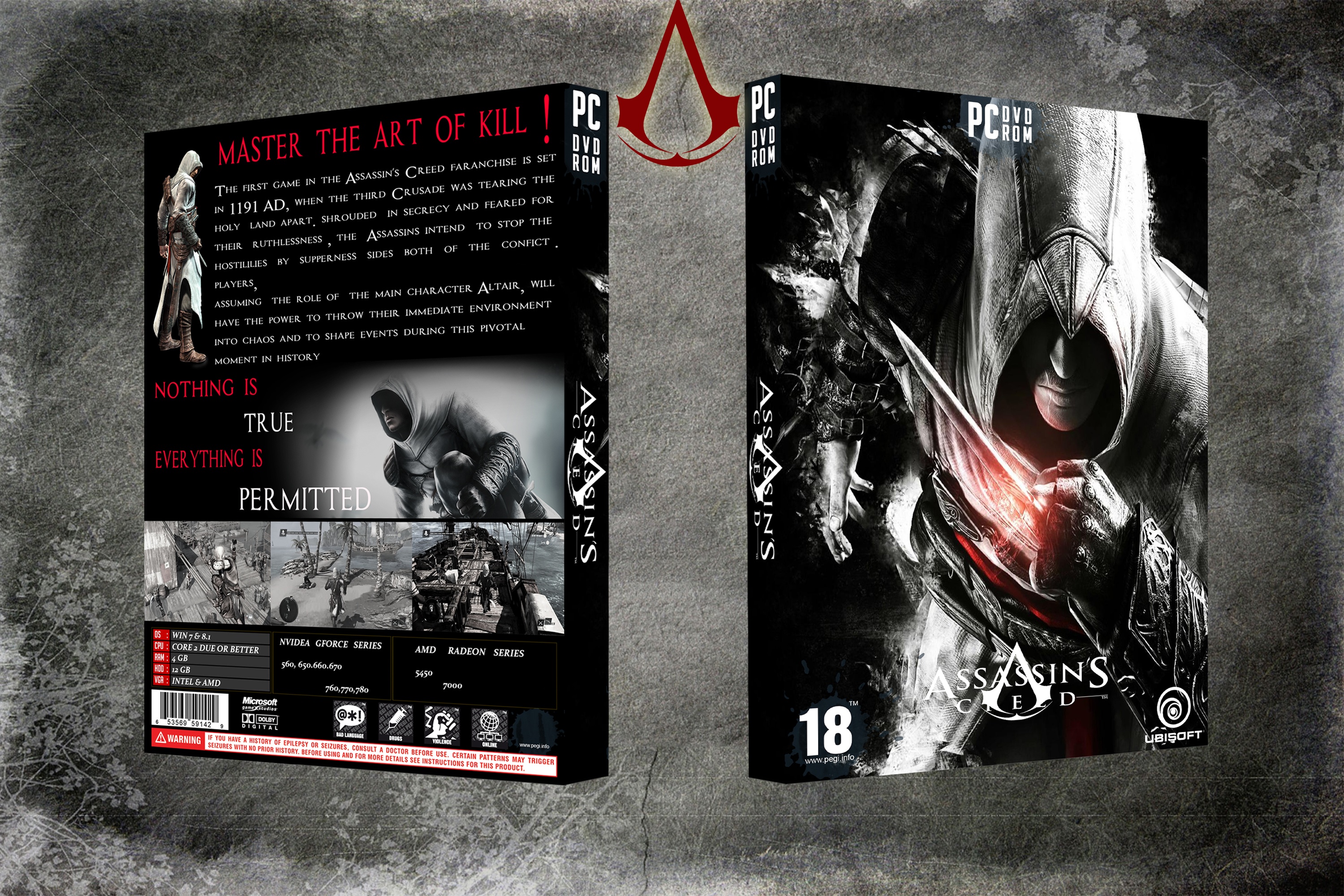 Assassian's Creed box cover