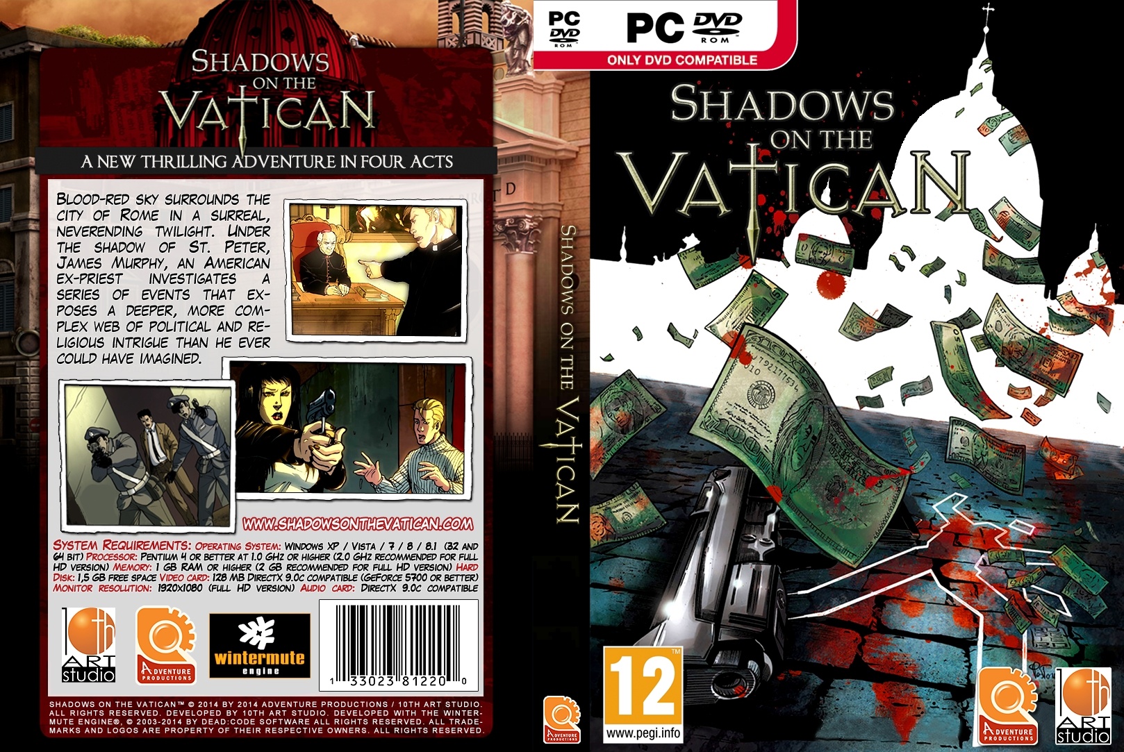 Shadows on the Vatican box cover