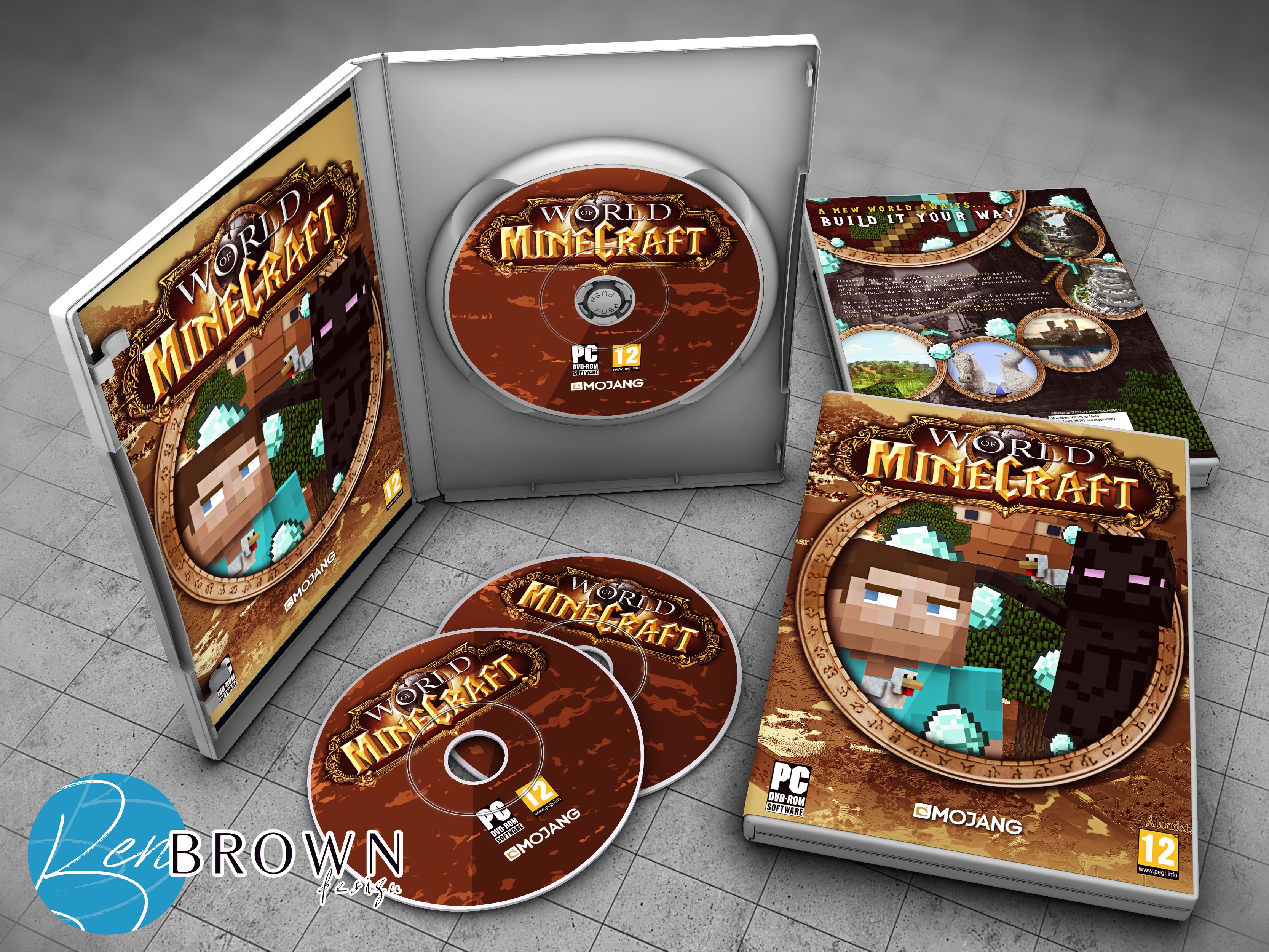World of Minecraft box cover