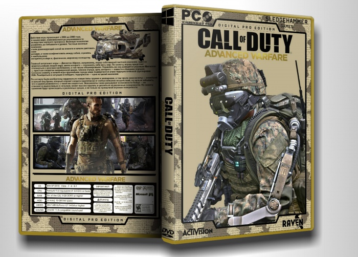 Call of Duty: Advanced Warfare Digital Pro Ed box art cover
