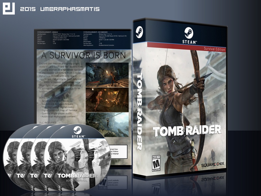 Tomb Raider Survival Edition box cover
