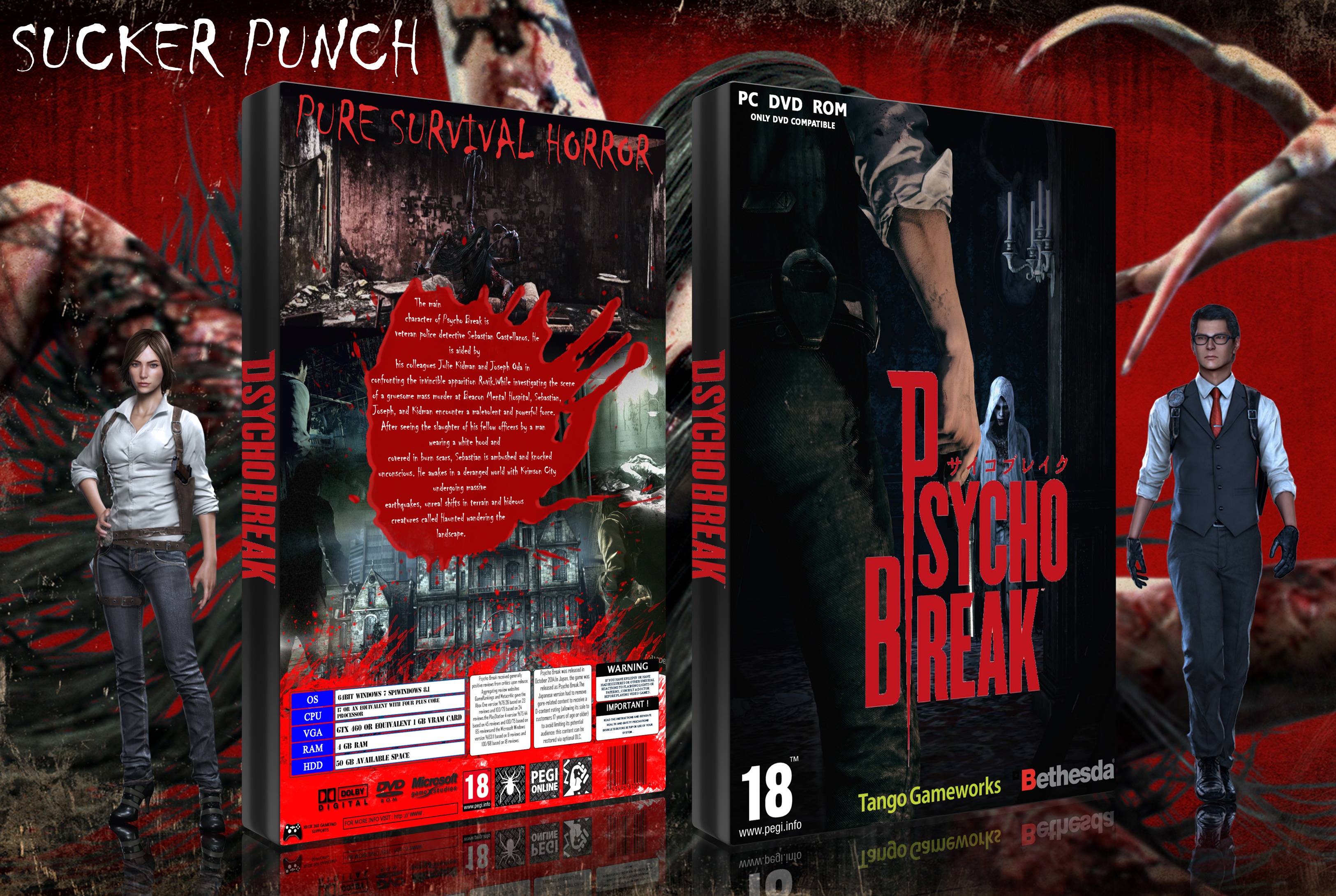 Psycho Break box cover