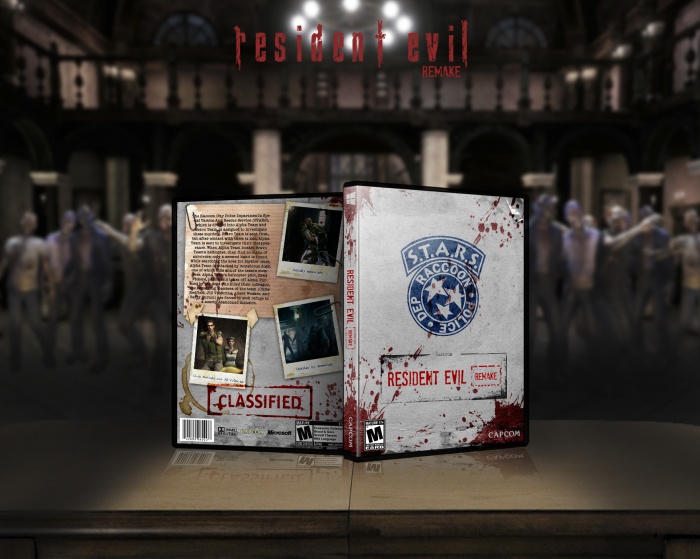 Resident Evil - Remake box art cover