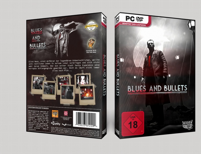 Blues and Bullets box art cover