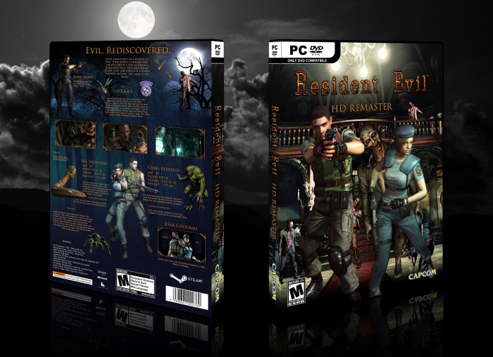 Resident Evil / biohazard HD REMASTER box art cover