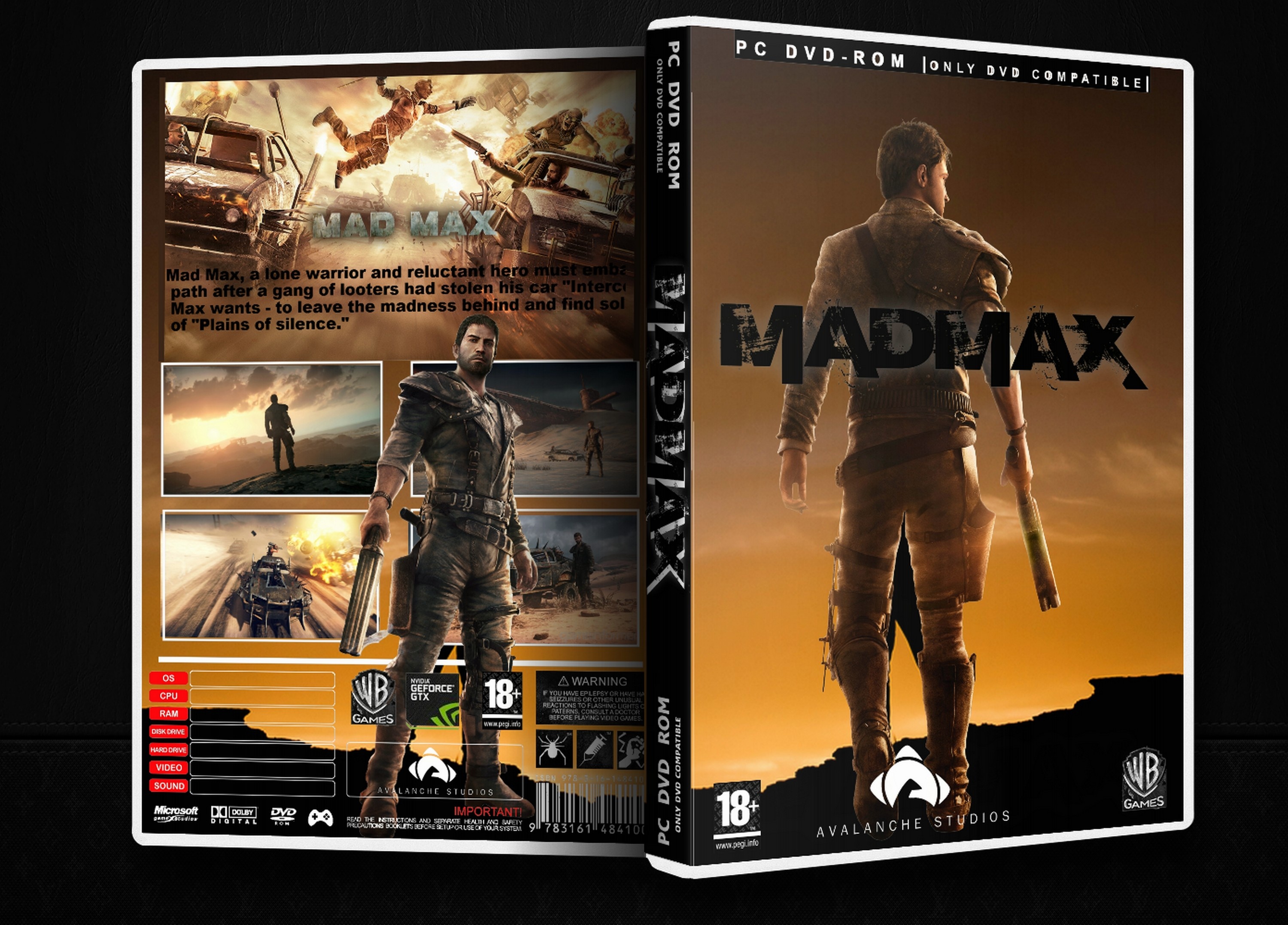 Mad Max box cover