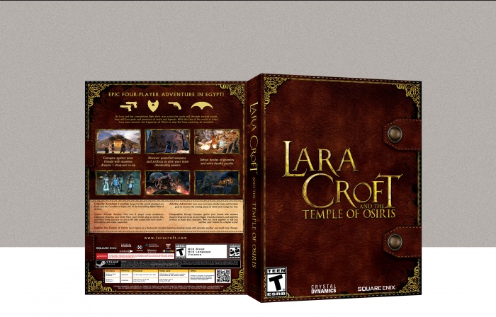 Lara Croft & The Temple Of Osiris box art cover