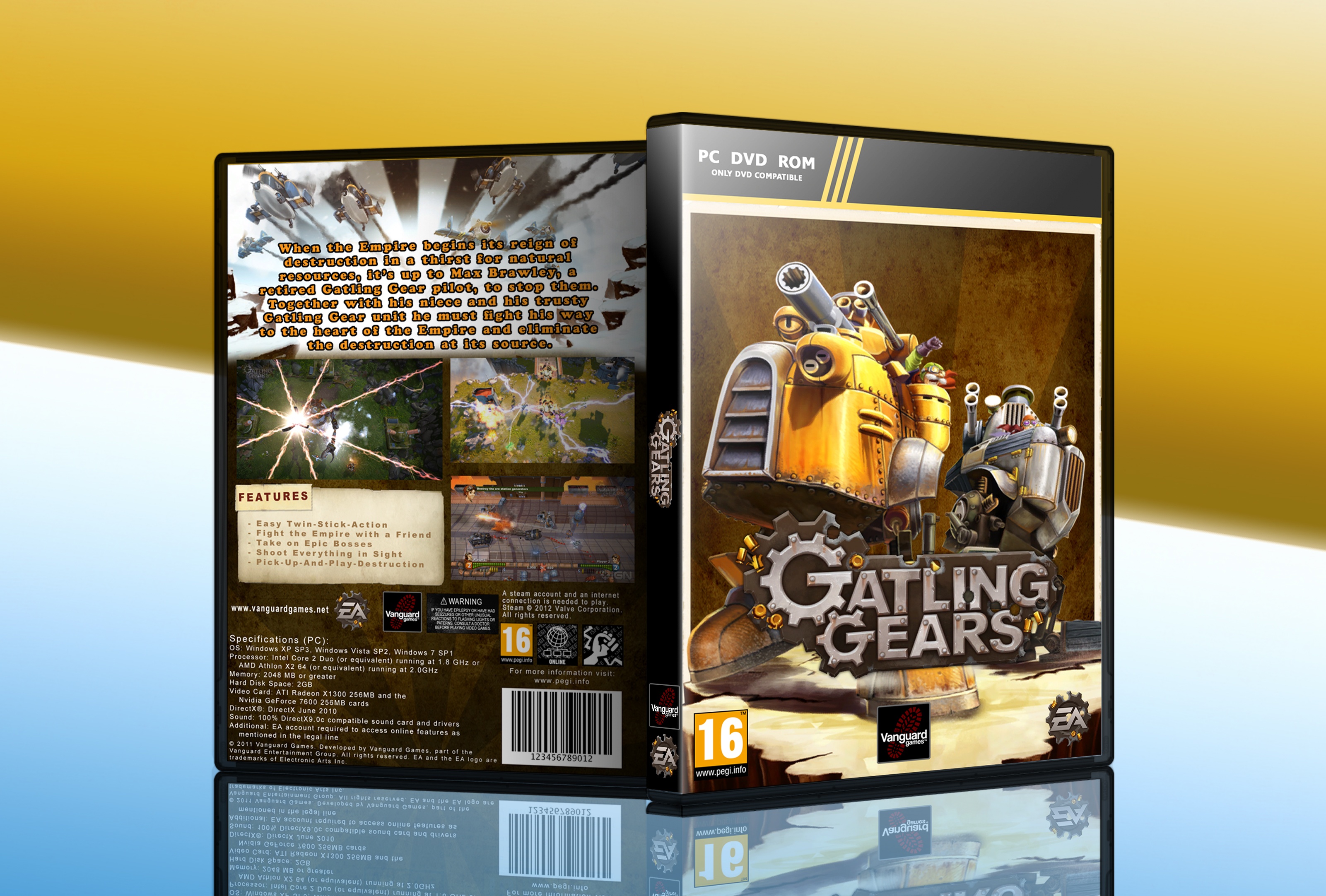 Gatling Gears box cover