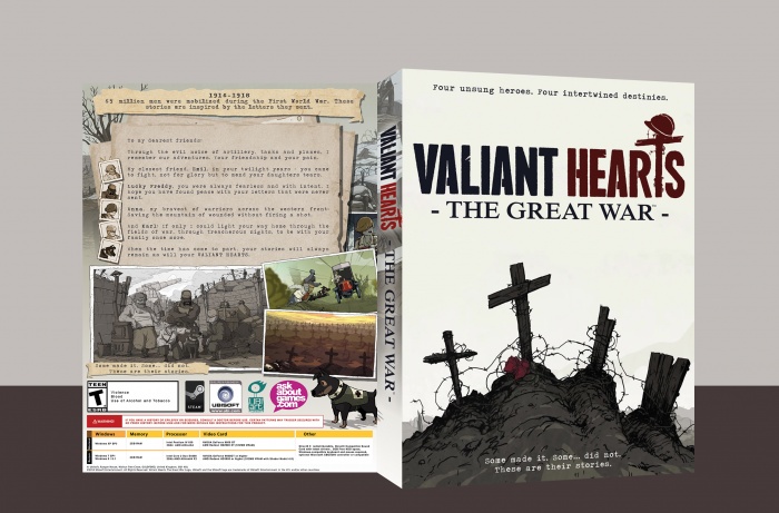 Valiant Hearts: The Great War box art cover