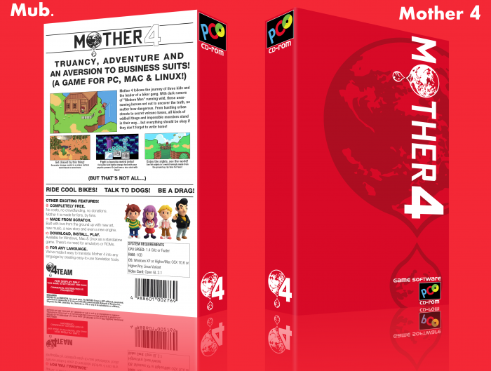 Mother 4 box art cover
