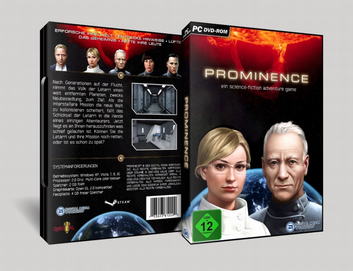 Prominence box art cover