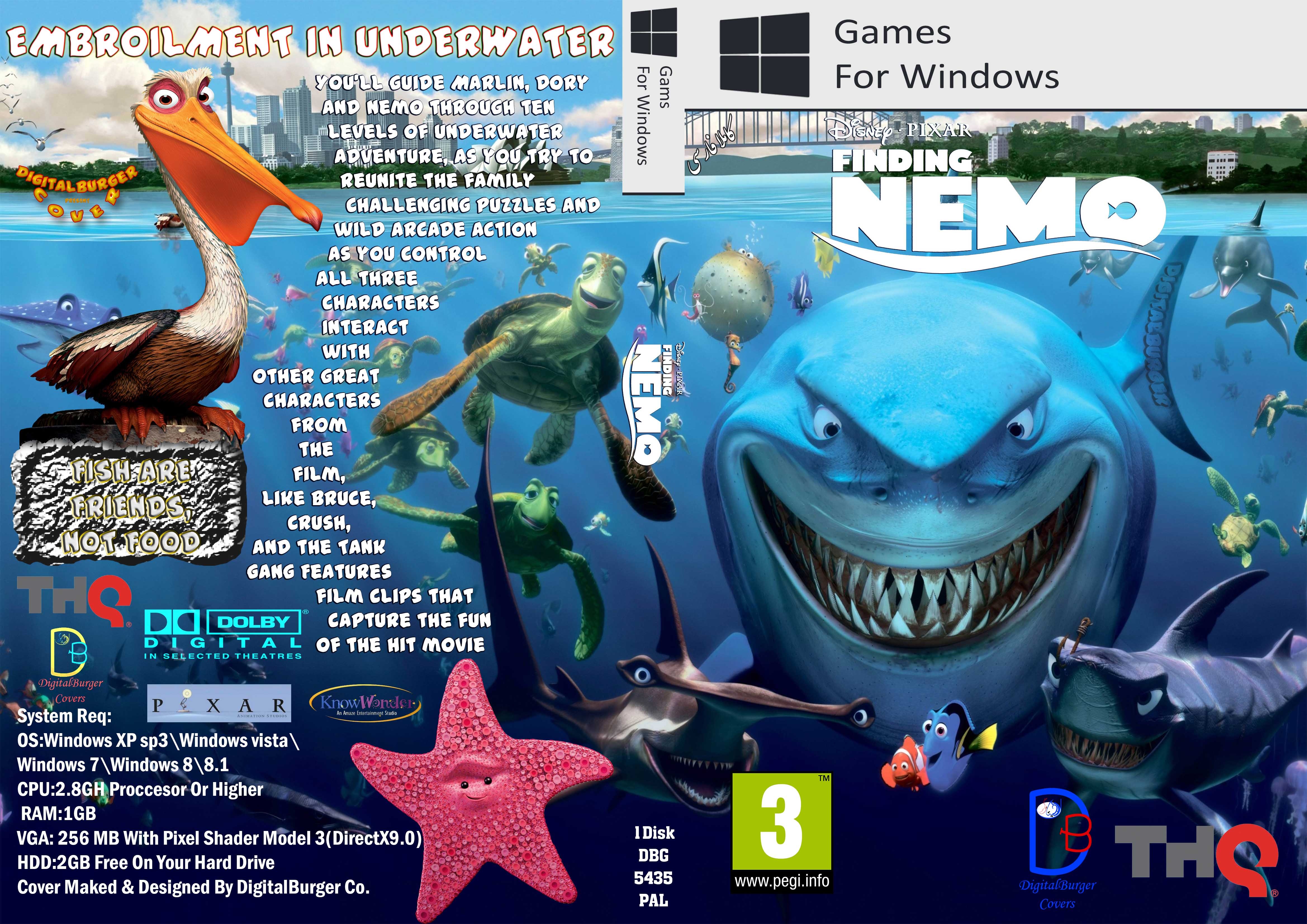 Finding Nemo DB Cover box cover