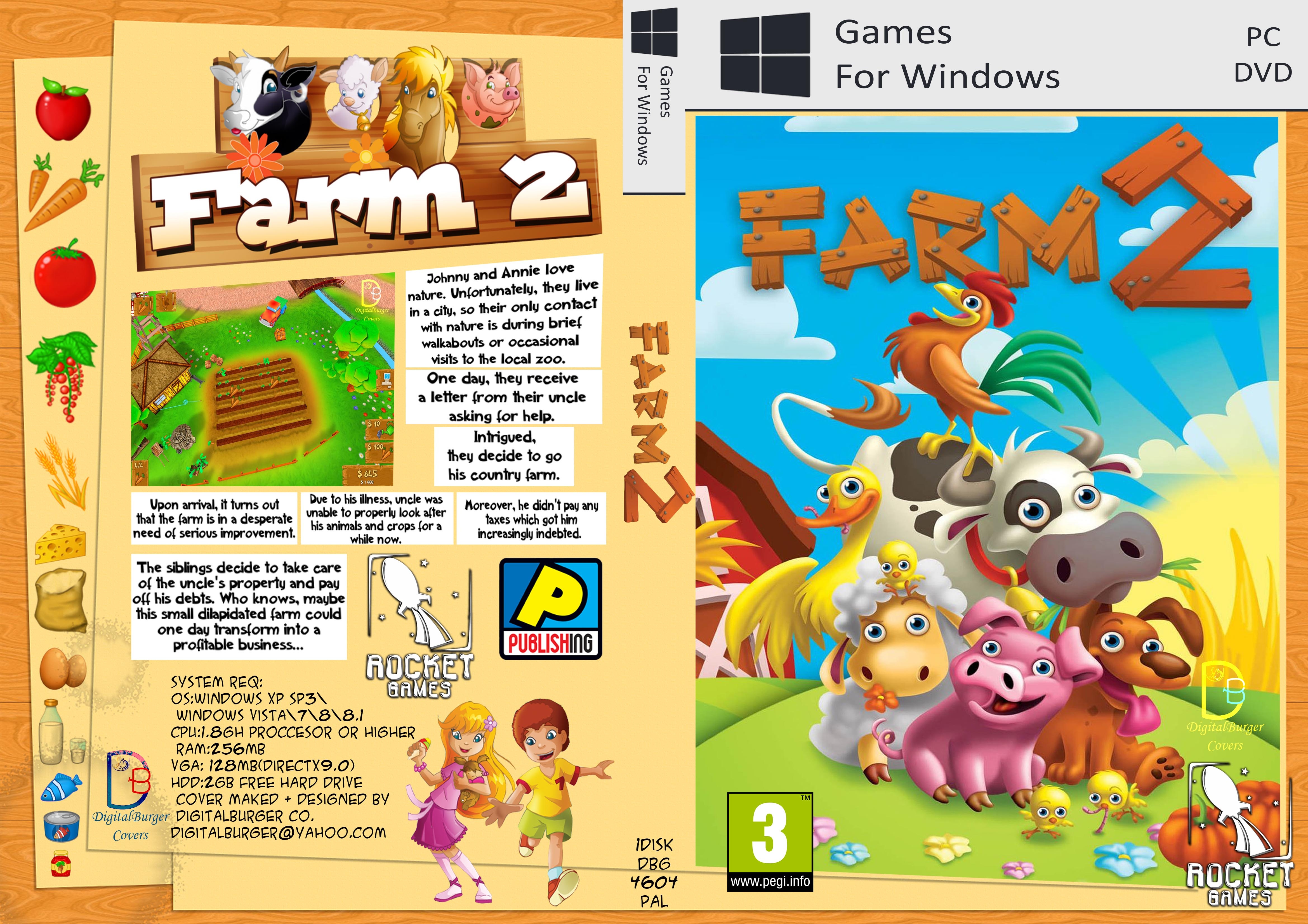 Farm 2 DB Cover box cover