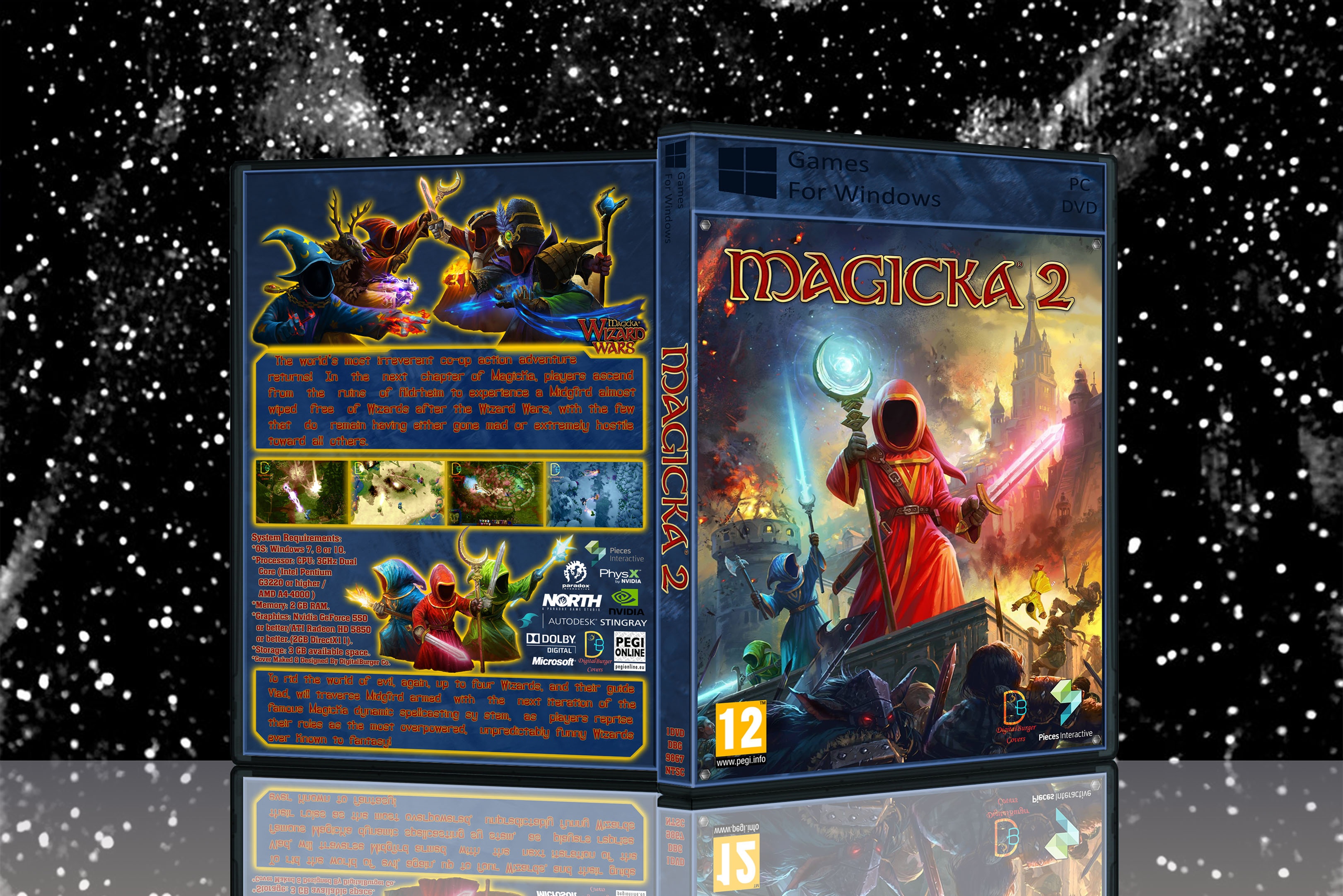 Magicka 2 box cover