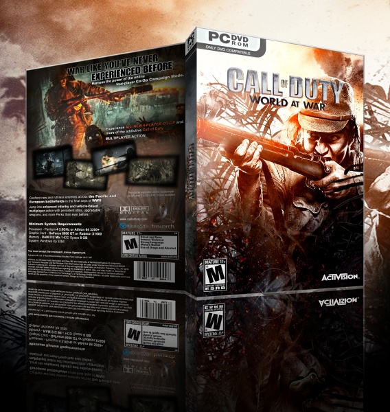 Call of Duty: World at War box art cover