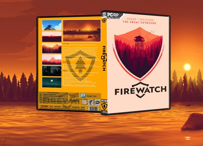 Firewatch box art cover
