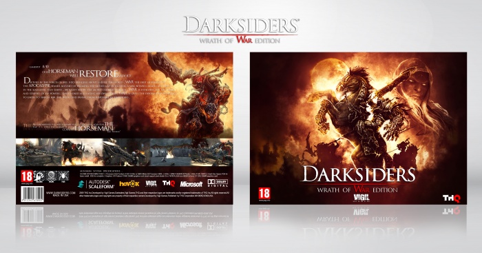 Darksiders: Wrath of War box art cover