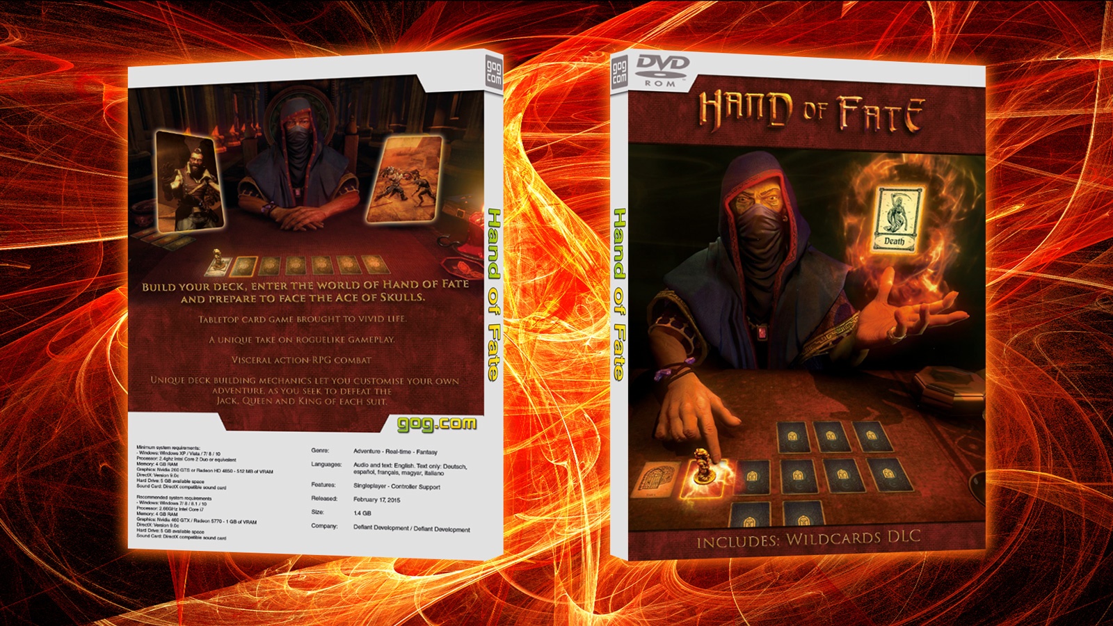 Hand of Fate box cover