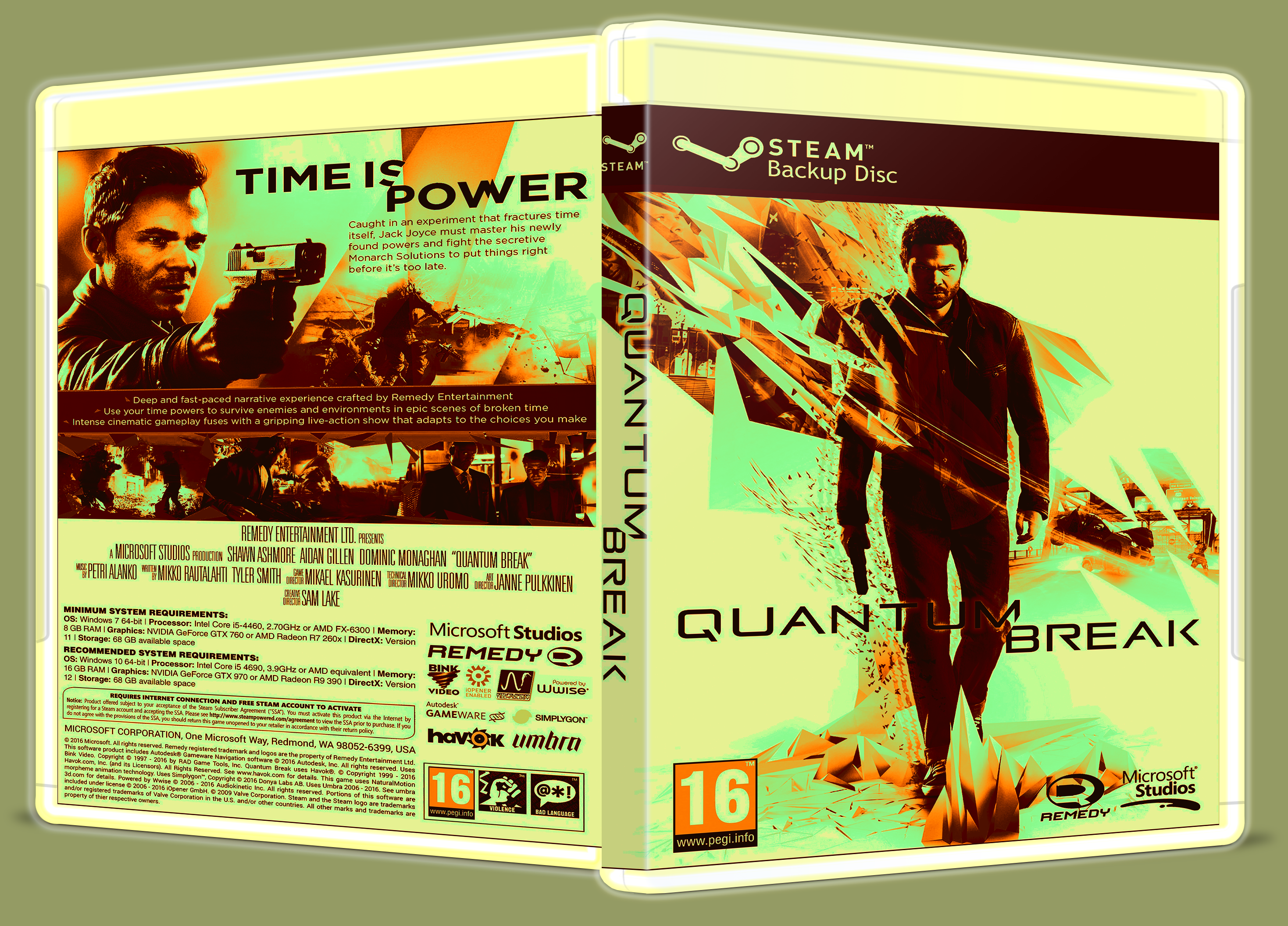 Quantum Break box cover