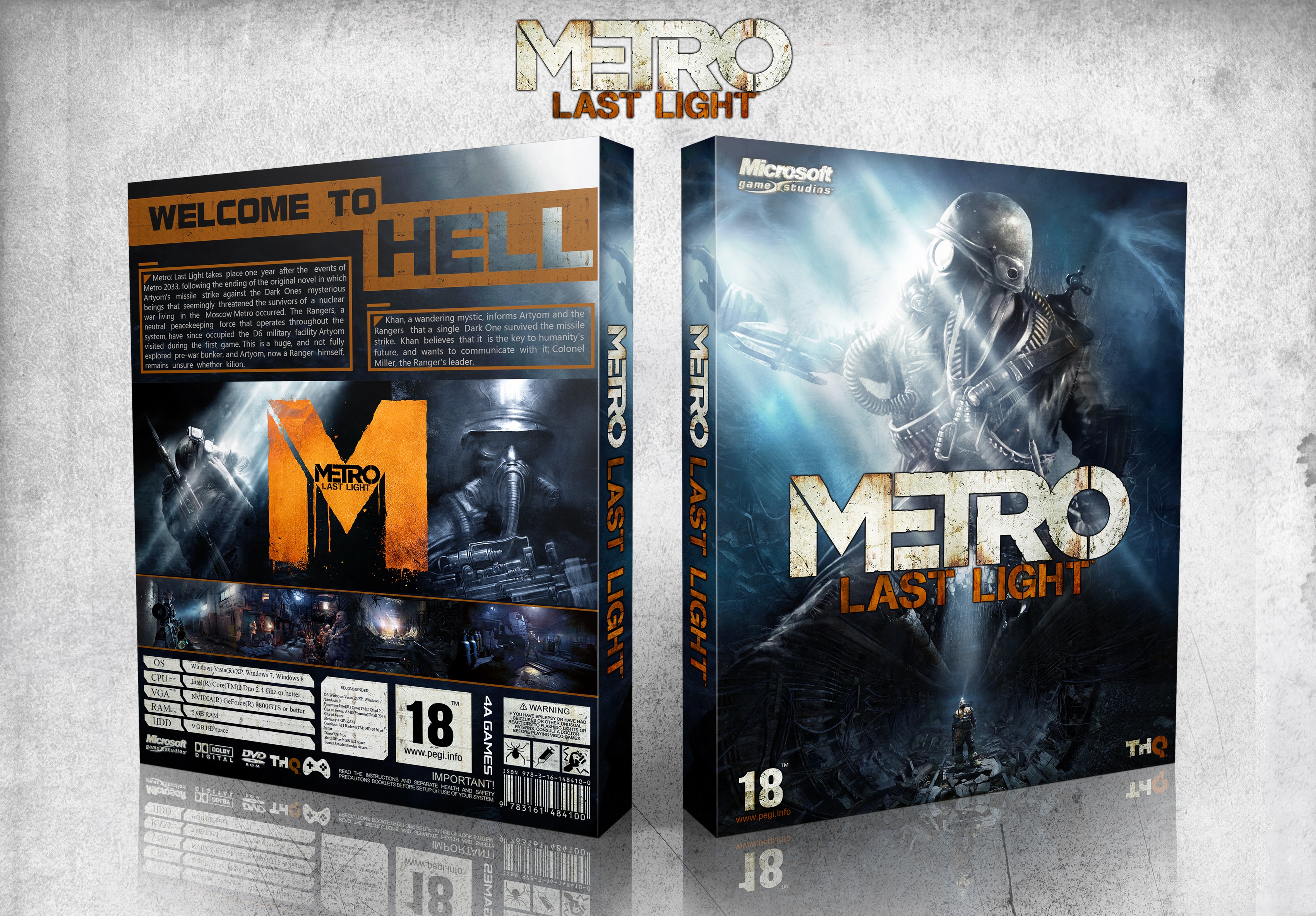 Metro : Last Light box cover