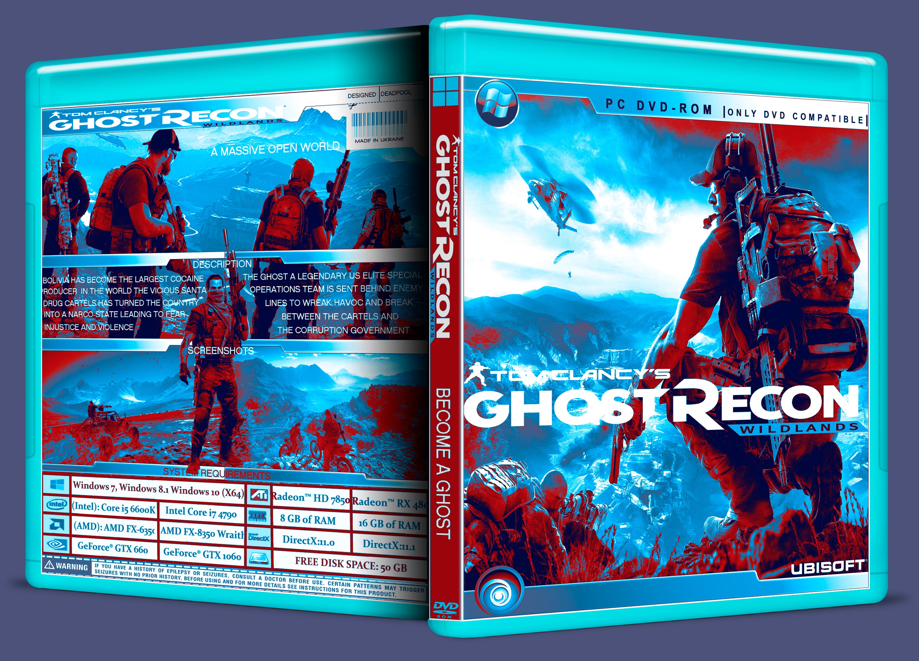 Tom Clancy's Ghost Recon: Wildlands box cover