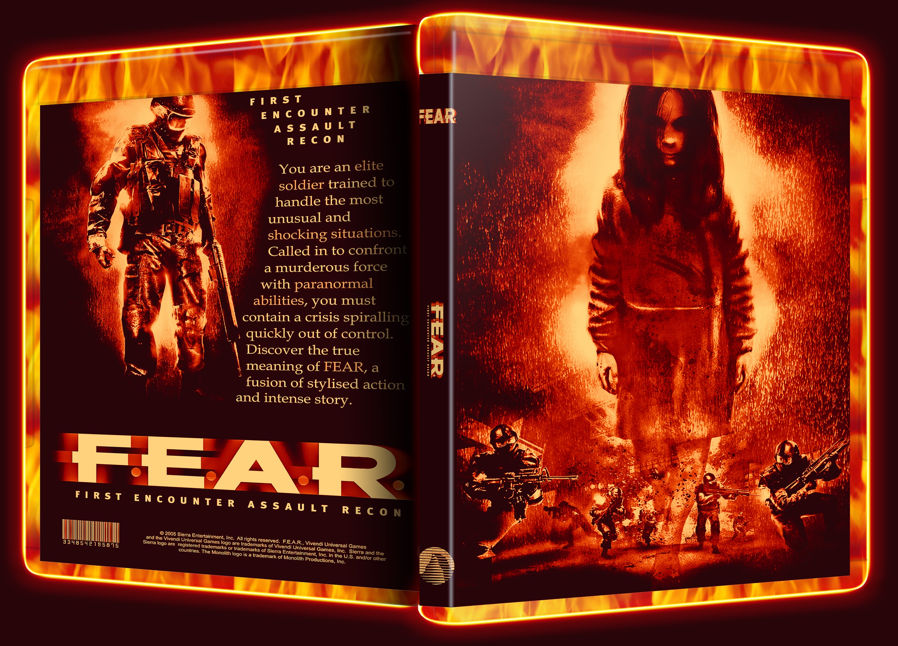 F. E. A. R. (2005) box cover
