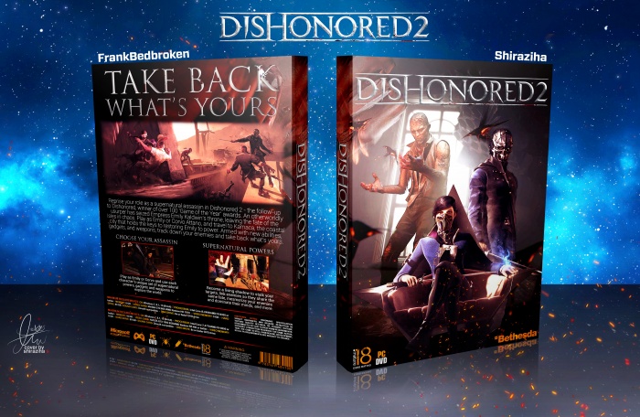 Dishonored 2 box art cover