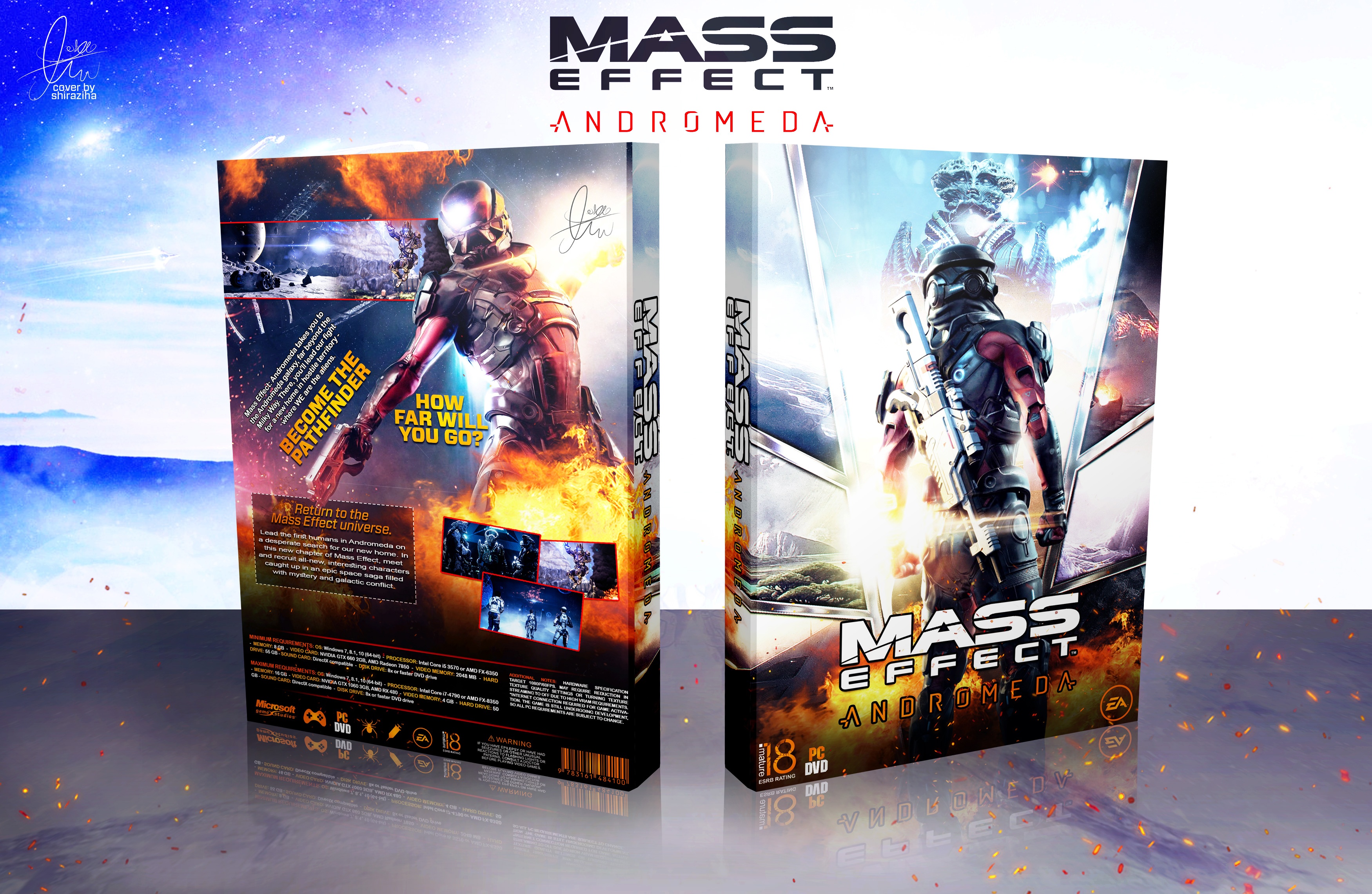 Mass Effect Andromeda box cover