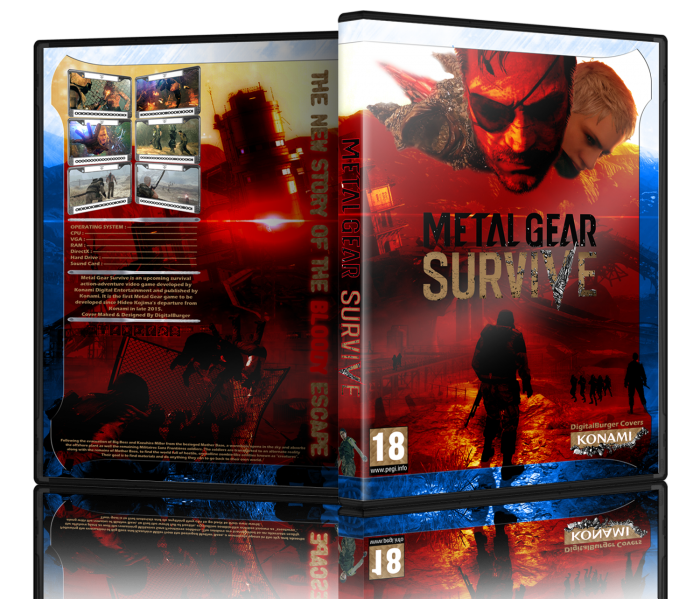 Metal Gear Survive box art cover