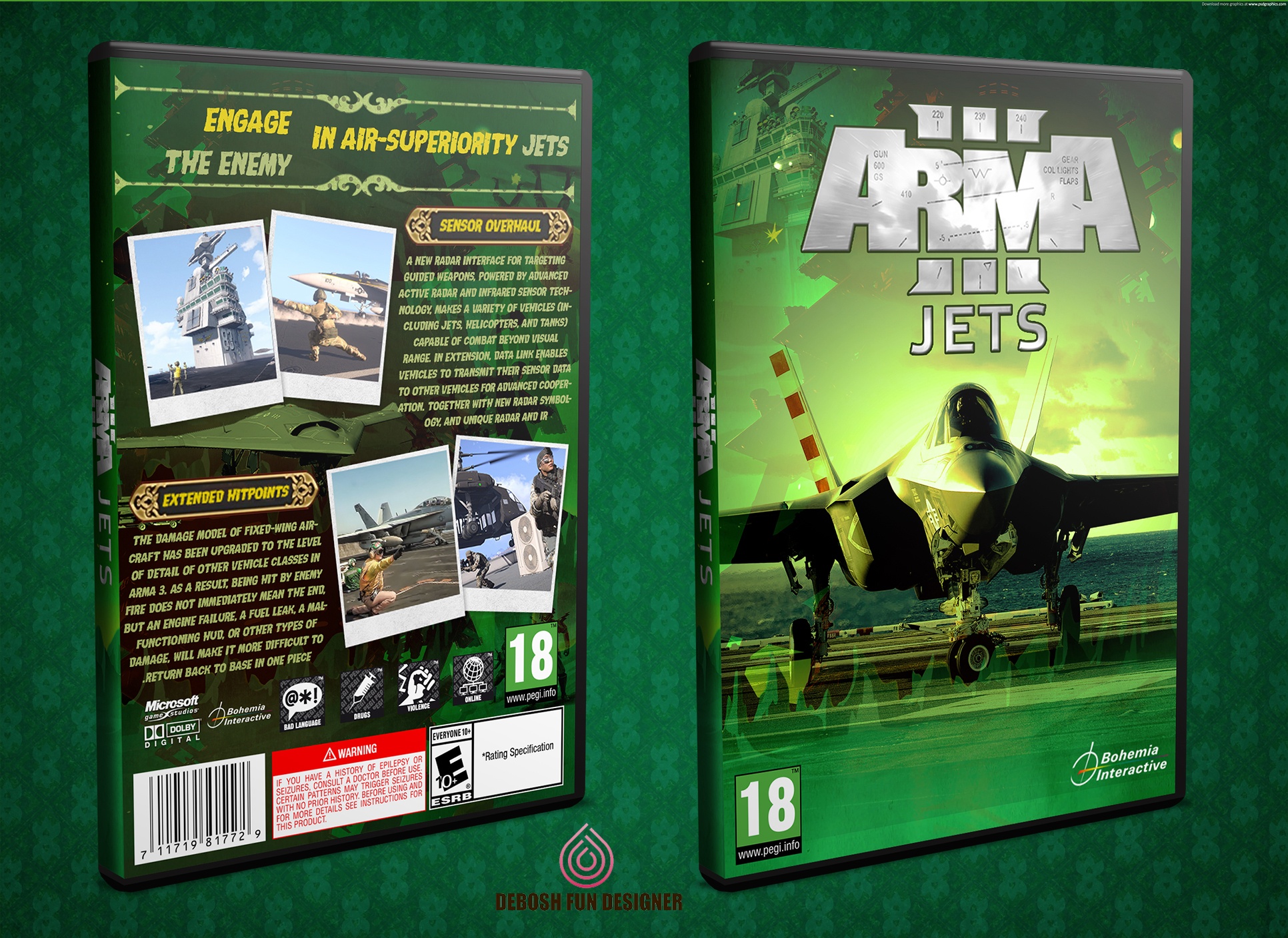 Arma 3 Jets box cover