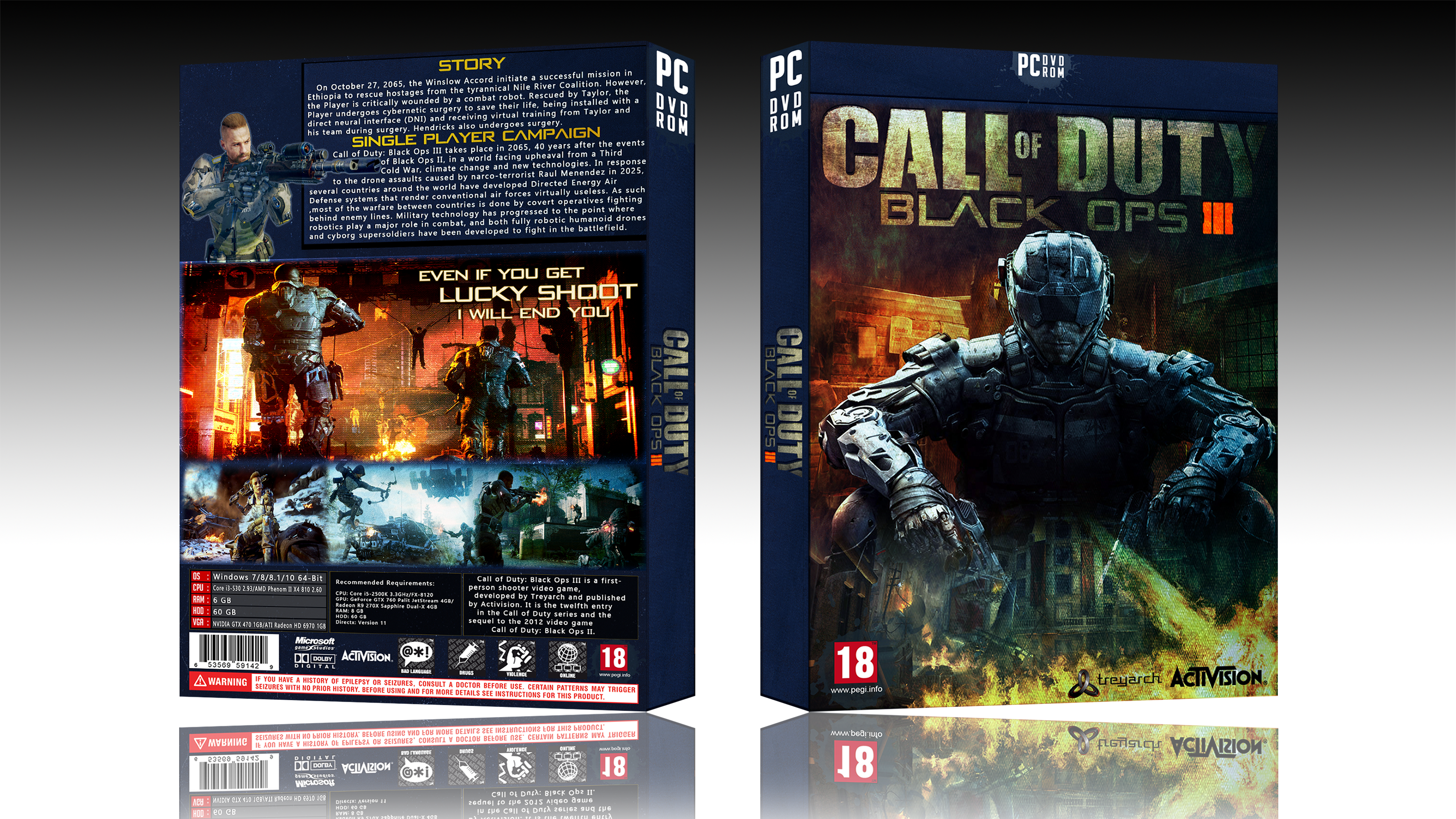 Call of Duty: Black Ops III box cover