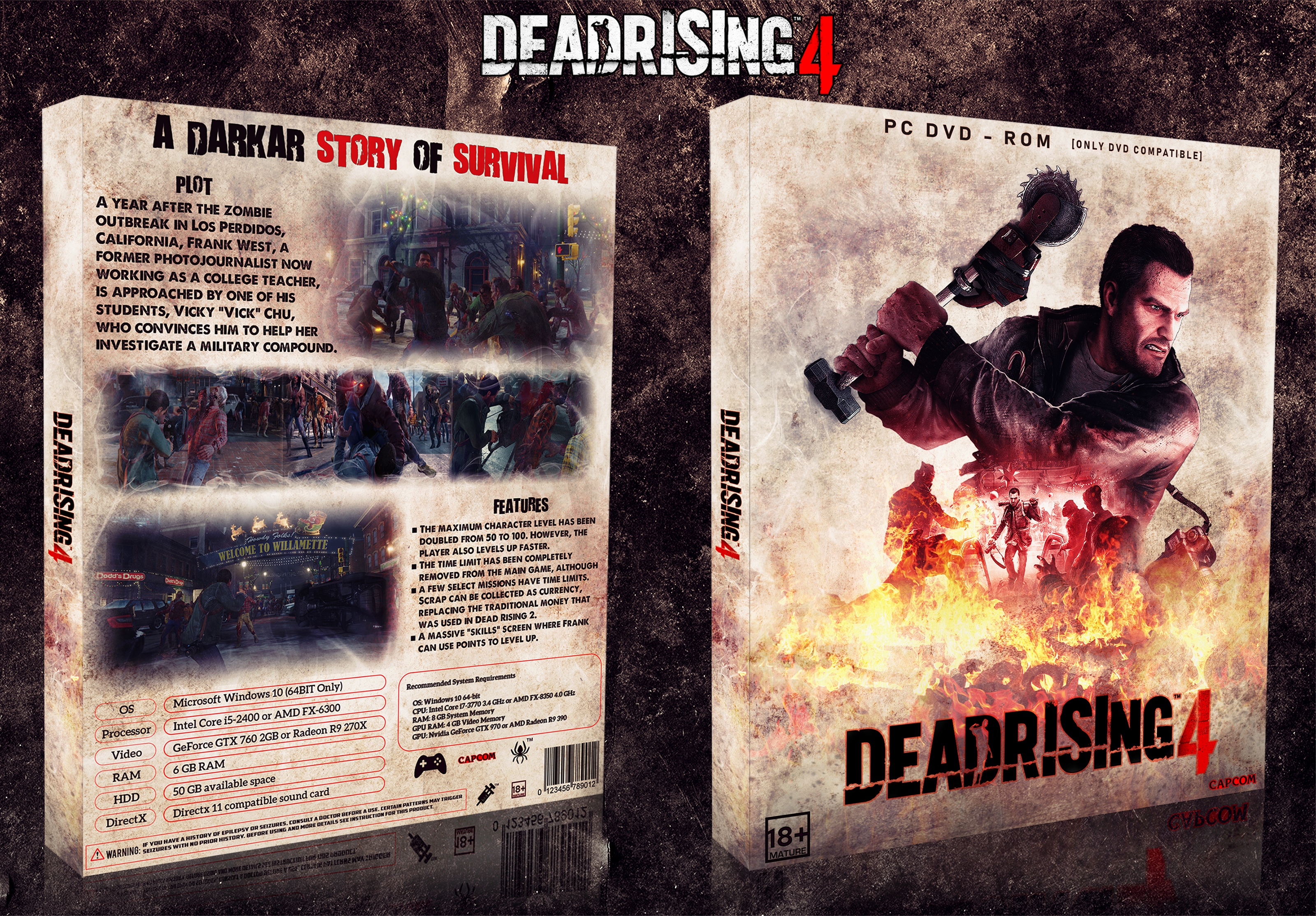 Dead Rising 4 box cover