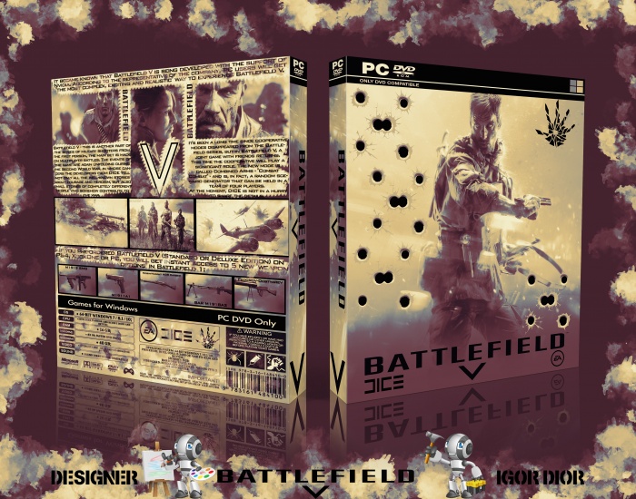 Battlefield V box art cover