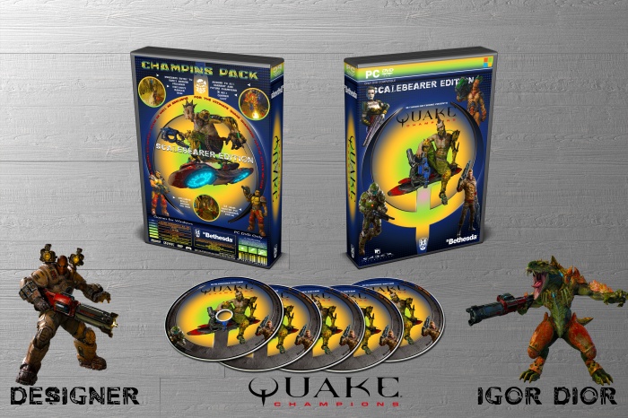 Quake Champions box art cover