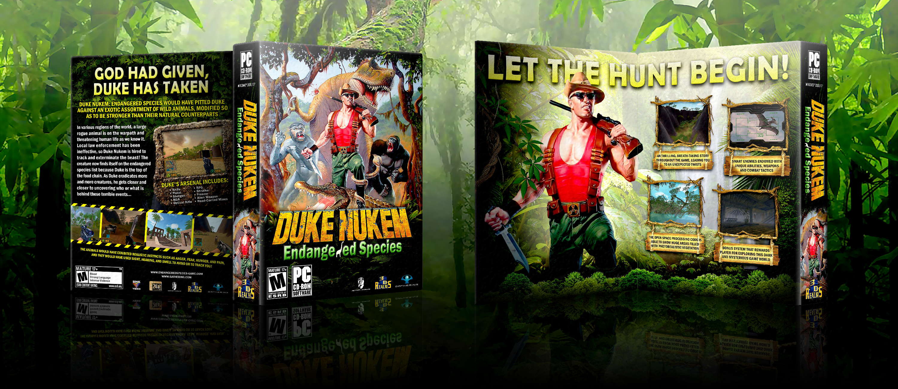 Duke Nukem: Endangered Species box cover