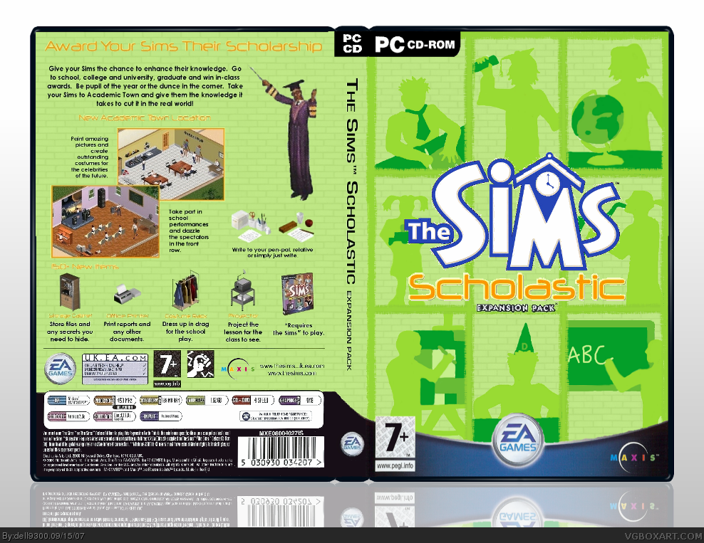 The Sims Scholastic box cover