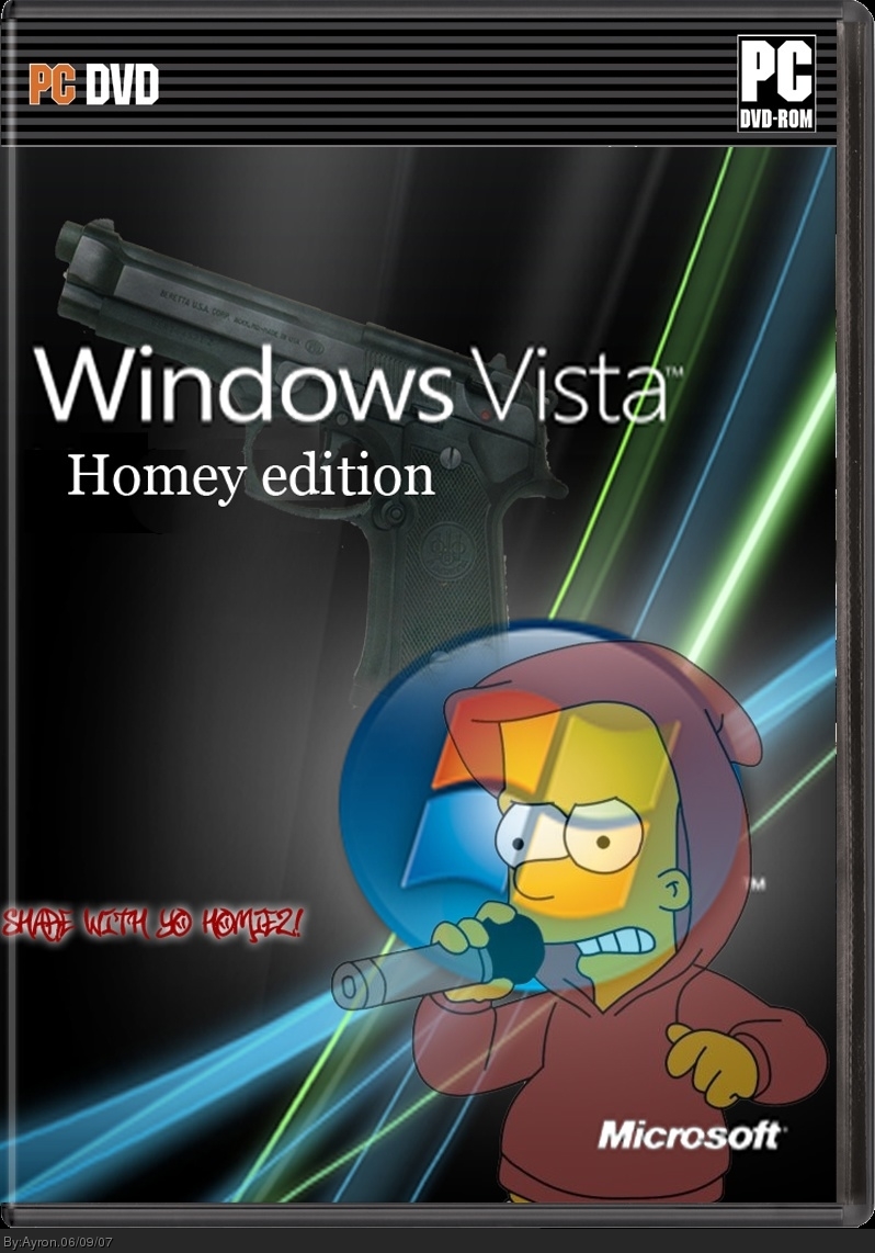 Windows Vista: Homey Edition box cover