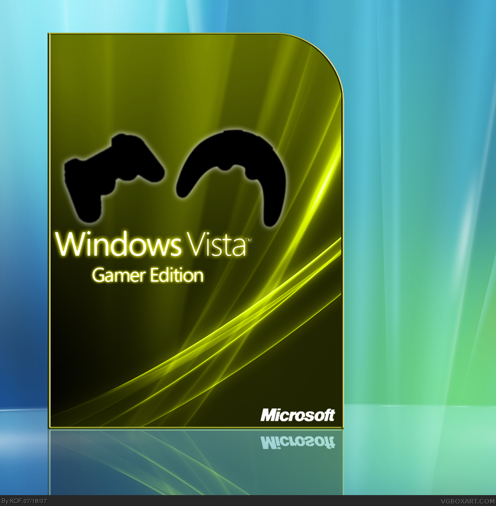 Windows Vista Gamer Edition box cover