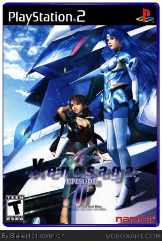 Xenosaga Episode II box cover