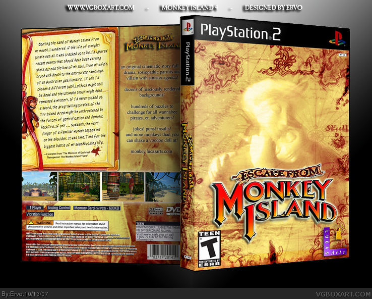 Monkey Island 4 box cover
