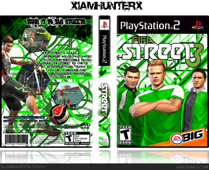 FIFA Street 3 box art cover